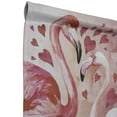 thumbnail image 7 of Northlight Happy Valentine's Day Flamingo Outdoor Garden Flag 18" x 12.5", 7 of 7