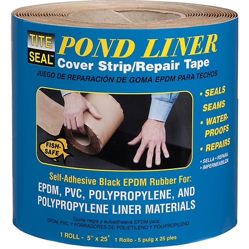 Tite Seal PLKIT Black Self Adhesive EPDM Rubber Pond Liner Patch Kit