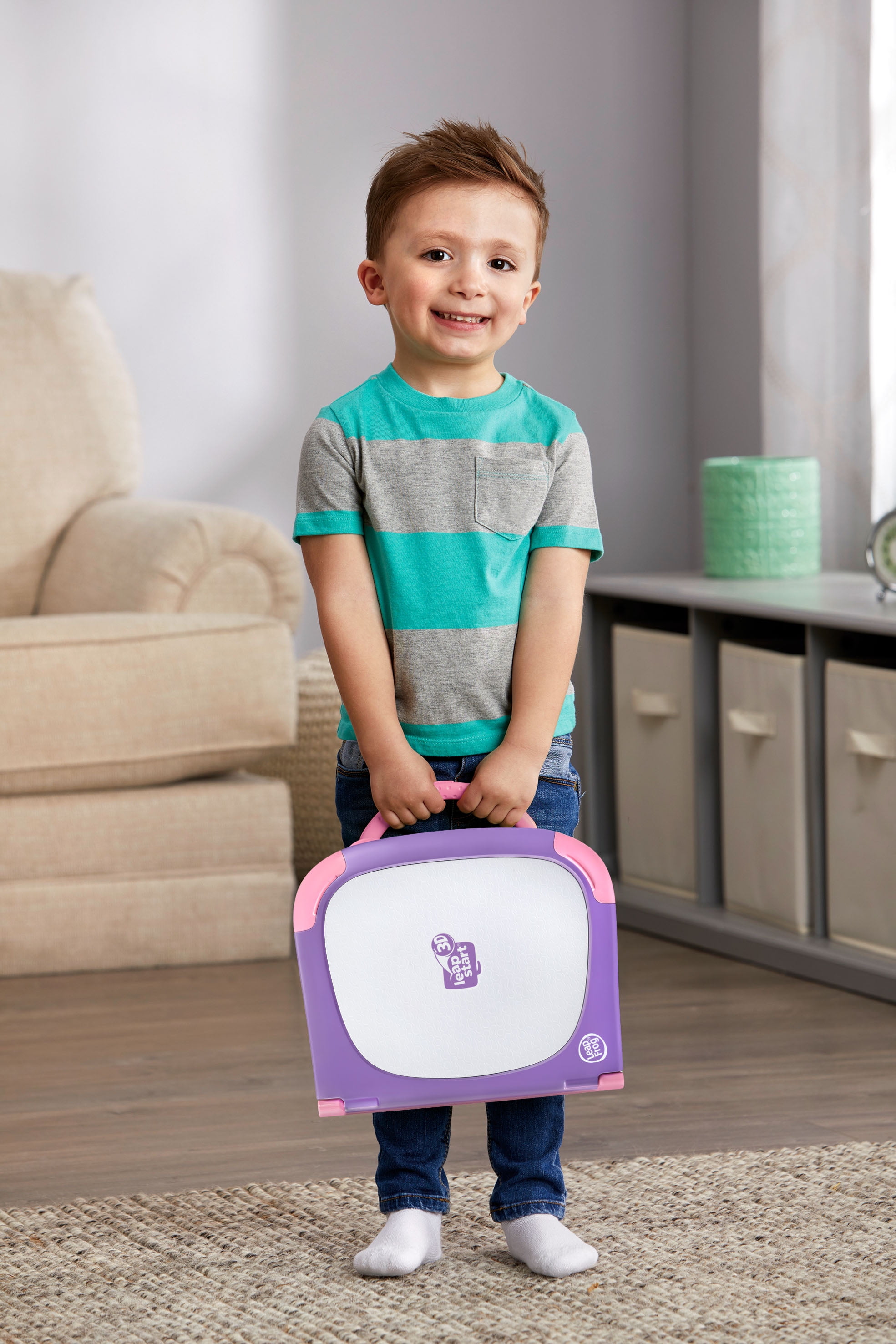 LeapFrog LeapStart 3D Interactive Learning Gift for Kids Pink