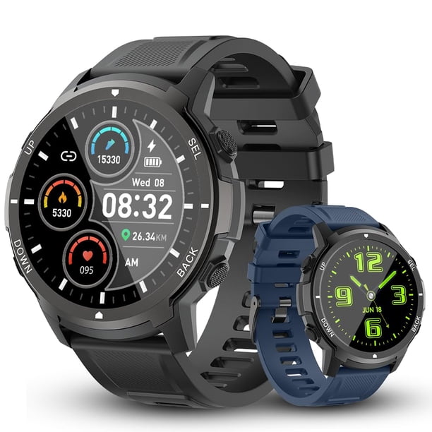 Reloj inteligente Basznrty Bluetooth Military para hombre a prueba de agua