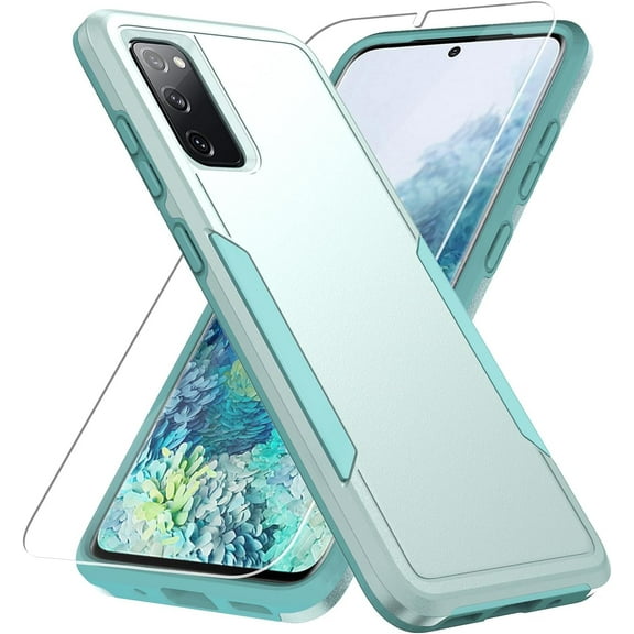 for Samsung Galaxy S20 FE 5G Case,Galaxy S20 FE 5G Case with Screen Protector [Military Grade Drop Tested] Heavy-Duty Tough Rugged Shockproof Protective Case for Samung S20 FE 6.5", Black