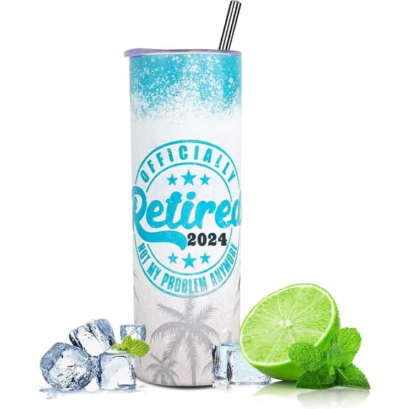 Retirement Gifts For Women 2024-Best Retired Gifts, Coworker Goodbye Gift, Farewell Gifts For Coworkers, Leaving Gift For Women, Teachers, Colleagues, Friends-20oz Retirement Tumbler