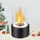 thumbnail image 1 of Chimenea de sobremesa bio | Vidrio templado y acero inoxidable | Piedras decorativas incluidas | Extintor de incendios de seguridad | Calefacción para interiores, exteriores, patios, balcones y, 1 of 5