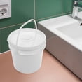 thumbnail image 4 of Cubo de plástico con tapa para toallitas húmedas, contenedor para guardar toallitas húmedas, organizador de toallas de papel para coche y baño, 2 unidades, 4 of 8