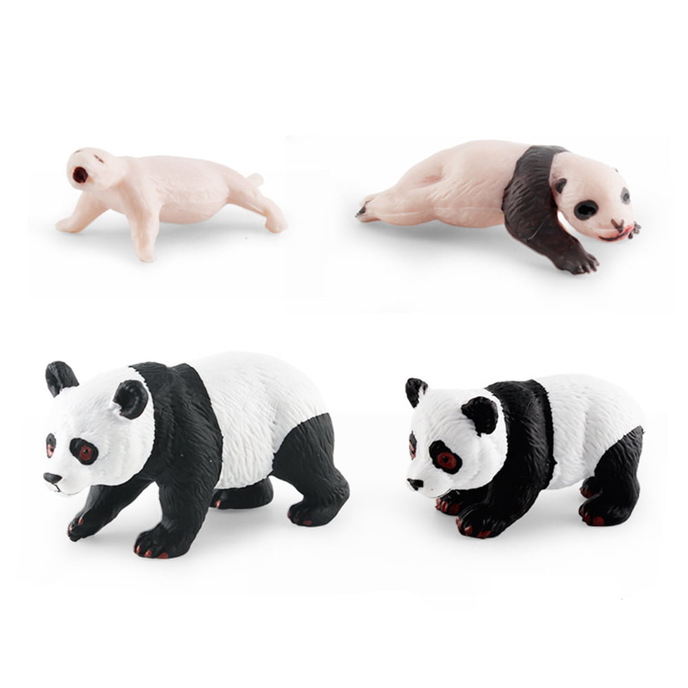 4pcs Realistic Panda Growth Cycle Models Creative And Realistic Action 4pcs-realistic-panda-growth-cycle-models-creative-and-realistic-action