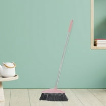 MLINS Heavy Duty Floor Cleaning Broom with Long Handle for Indoor and Outdoor Use Angle Sweeping Broom Indoor door Broom Heavy Duty Long Handle Brooms for Sweeping
