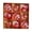 Red, variant on Brown Brown Christmas Ball Set 9 Pieces 8Cm Hanging Ornaments For Tree Wall Table Decor