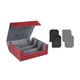 thumbnail image 5 of Caja de almacenamiento de tarjetas coleccionables, capacidad de 1800 tarjetas, caja de almacenamiento de tarjetas accesoria duradera Tarjetero gris rojo, 5 of 8
