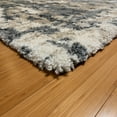 thumbnail image 2 of Gertmenian  Chaise Moab Modern Abstract Camo Grey/Beige/Ivory Plush Shag Area Rug 6'6" x 9'6" 6' x 9', 2 of 3