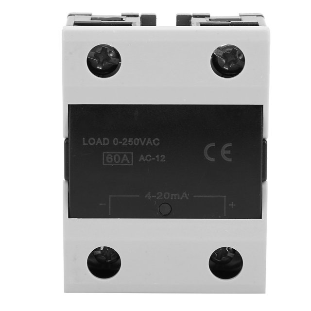 BRM-60LA DC-AC Relé de Estado Sólido LED Accesorio Eléctrico De Aluminio Suministros Industriales 40A