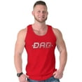 thumbnail image 3 of Father's Day One Cool Dad Gift Tank Top Sleeveless Tee Men Brisco Brands L, 3 of 6