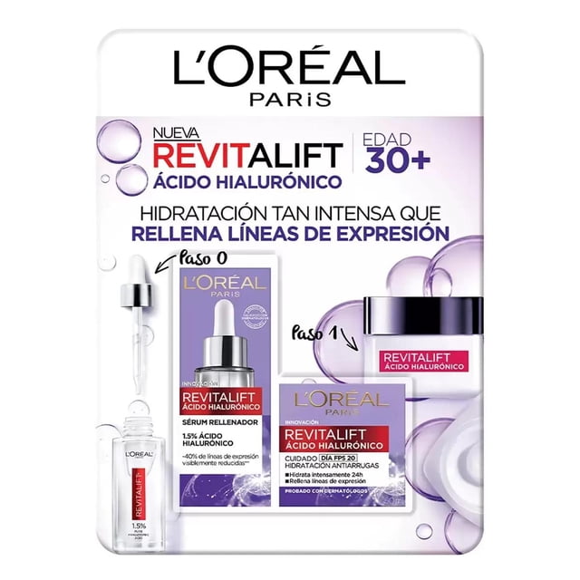 Serum Revitalift L'Oreal Paris Ácido Hialurónico 2 Pack