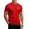 thumbnail image 5 of HAJWOH Men's Short Sleeve T-Shirts Mountain Graphic Tees Shirts Summer Cotton Tshirts Gifts Tops, 5 of 5