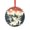 style-1, variant on Crystal Glass Ornament Christmas Idaho State Silhouette Round Glass Hanging Ornament Cityscape Appreciation Gift for Xmas Friend Bestie Nurse Teacher Mentor Boss Coworker