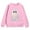 Pink, variant on Kiijoy Toddler Girls Halloween Sweatshirt Cartoon Ghost Print Cute Pullover, Sizes 3-4