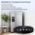 thumbnail image 5 of for Whirlpool Refrigerator Insert Facade Black 67004151 WP67004151 WP67004152, 67004121, 67004152, 5 of 5