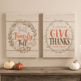 thumbnail image 4 of "Faith Family Fall" & "Give Thanks" Wall Art Assortment of 2, 4 of 5