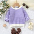 thumbnail image 2 of SXcggal Kids Sweater For Toddler Baby Boys Girls Knit Crewneck Sweater Kids Pullover Sweater Shirt Winter Warm Coat Warm stylish Soft Girls Tops, 2 of 8