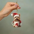 thumbnail image 5 of HmNPlay Cute Cup Dog Car Hanging Ornament Rear View Mirror Accessories Funny Keychain Bag Charm Gift for Pet Lovers Auto Interior Decor, 5 of 9
