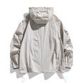 thumbnail image 2 of TaTaai Men's Casual Hooded Long Sleeve Coat with UPF Sun Protection, Zipper Closure, Secure Pockets, and Breathable Fit for Outdoor Activities Gift, 2 of 7