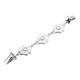 thumbnail image 1 of Curved Sweater Clip Decorative Accessory Silver Metal For Dress Birthday Formal Occasions 1Set, 1 of 4