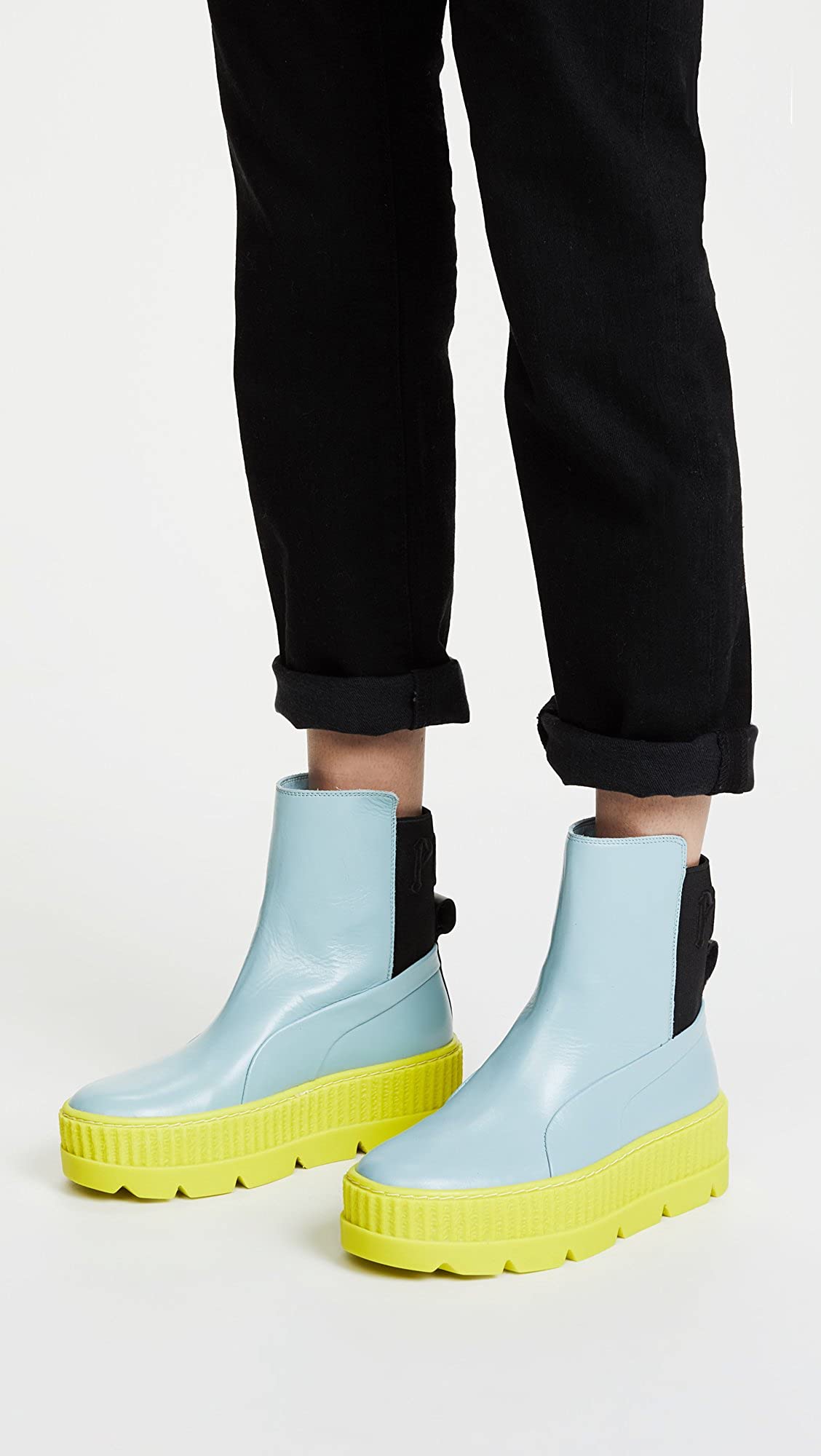 fenty x chelsea sneaker boots