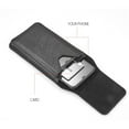 thumbnail image 3 of Dual Phone Holster Wallet Cover for Google Pixel 4, Moto G8, OnePlus 8, 3 of 6