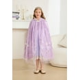 thumbnail image 2 of PURFEEL Girls Hooded Princess Cape Kids Play Cape Hooded Cloak 2-10Years, 2 of 6