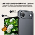 thumbnail image 5 of OSCAL FLAT 3C Unlocked Cell Phone,Android 16 Phone with 6.56" HD+ Display,5000mAh Battery,16(4+12)+64GB/1TB Expandable,32MP Rear Camera,IP54,DokeOS 5.0,Black, 5 of 11