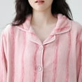 thumbnail image 6 of Fnooota Pajama Sets for Women, Warm Thermal 2-Piece Long Sleeve Sleepwear Sets Pink Size XL, 6 of 8