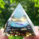 thumbnail image 4 of Pirámide De Cristal Pirámide De Cristal Decoración Crystal Pyramid Reiki Healing Crystals Stone Energy Generator Pyramid (7), 4 of 5