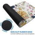 thumbnail image 6 of Long Mouse Pads for Desk,Pioneer Flower Floral Print Pattern Desk Mats on Top Of Desks, Desk Mouse Pad Extra Large with 3mm Non-Slip Base and Stitched Edge for Gaming,Office,Work,Home 31.5"x11.8", 6 of 6