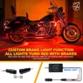 thumbnail image 2 of Xprite G2 Moto Series LED RGB Underbody Glow Kit with Bluetooth & Remote Control, 2 of 8