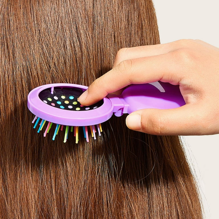 Comb Cleaning Brush, Handheld Mini Hair Brush, Curly Hair Comb