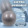 thumbnail image 6 of BESTSKY Exercise Ball,9.84in Workout Ball,Anti-Slip Pregnancy Ball,Gray, 6 of 7