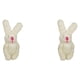 thumbnail image 4 of Mini conejos articulados sweethay conejito de peluche colgante Beige 4,5 cm 2Conjunto, 4 of 6