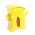 thumbnail image 3 of Cajón de papel higiénico de caja de pañuelos Caja de tejido facial portátil, accesorios, para el baño de la oficina en el hogar de los restaurantes amarillo, 3 of 8