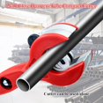 thumbnail image 2 of Ratcheting Tubing Cutter, 2 in 1 Copper Tube Cutter, Close Quarters Tubing Cutter, Copper Pipe Cutter for Cutting PVC, Ratcheting Tubing Cutter Blade (0.3"To1.1"（8-29mm）), 2 of 7