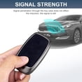 thumbnail image 5 of Compatible with Kia Key Fob Cover with Keychain Leather Key Case Protector Fit for Kia Forte Koup NIRO Optima Rio Sorento Soul Sportage, 5 of 7