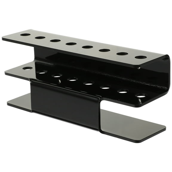 YUNLIGHTS 1Set Acrylic Dart Holder Wall Mount Black Outdoor Storage Rack for Workout Training