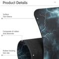 thumbnail image 4 of Yayeee Faucet Mat for Kitchen Sink 30" Diatomite Long Splash Guard Pad, Lightning Pattern, 4 of 7