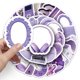 thumbnail image 5 of 56 pegatinas moradas bonitas de vinilo impermeables para niños, adolescentes, adultos, equipaje, portátil, botella de agua, monopatín, 5 of 5