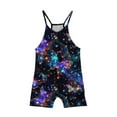 thumbnail image 5 of FAHXNVB Cami Romper for Girls Sleeveless Graphic Print Jumpsuit Short with Pockets One Piece Summer Casual Fashion Clothes 5-14 Years, 5 of 7
