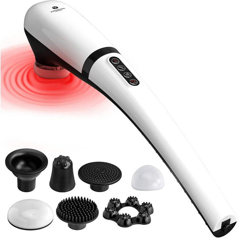 Electric Handheld Back Massager Full Body Deep Tissue Percussion Pain  Relief