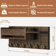thumbnail image 5 of Estante de madera para organizar el baño, el dormitorio, la cocina y la pared. Perfecto para, 5 of 5