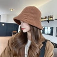 thumbnail image 5 of Classic Warm Bucket Hat for Women Beanies for Women Berets Fall Winter Hat Womens Snow Cap Handwear Travel Outdoor, 5 of 7