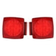 thumbnail image 3 of Luces traseras LED para remolque de 12 V, paquete de 2, función dual para giro, freno y marcha atrás, aptas para camiones y vehículos recreativos, 3 of 8