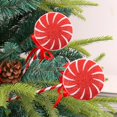 thumbnail image 4 of Xihbxyly Piruleta Navideña Colorida, Adorno de Espuma, Decoración para Árbol de Navidad, Accesorio para Fiestas, Decoración para El Hogar o La Oficina, Idea de Regalo, Tamaño 21 × 7,5 × 3 Cm, 4 of 7