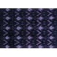 thumbnail image 1 of Ahgly Company Indoor Rectangle Abstract Blue Modern Area Rugs, 2' x 5', 1 of 4