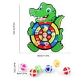 HMPEAIIY Children's Cartoon Sticky Target Suction Cup Target Indoor And